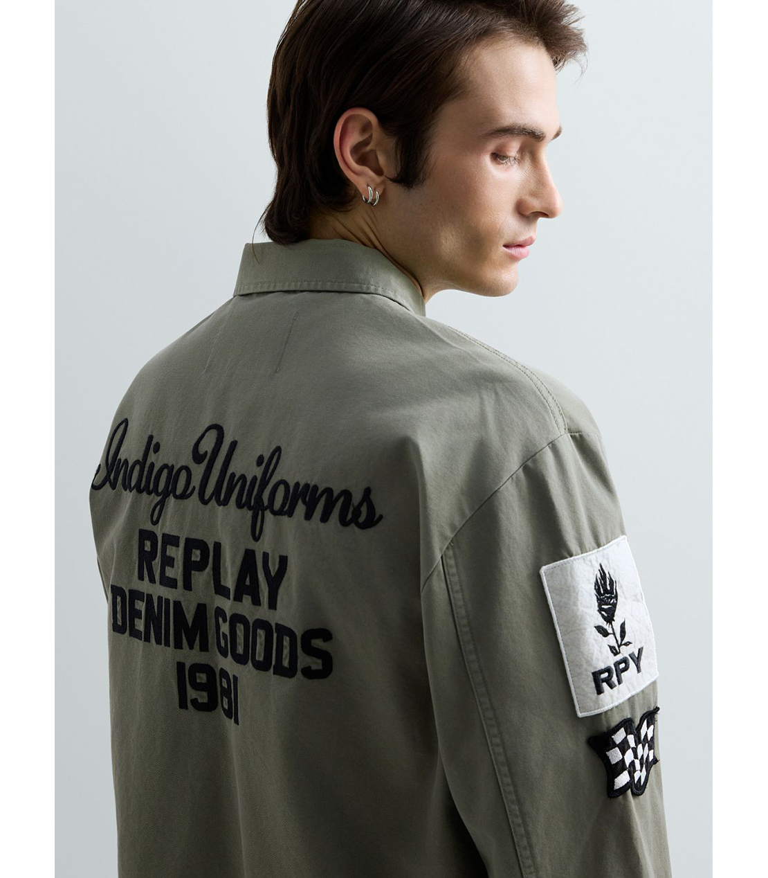 カスタムパッチアーミージャケット 詳細画像 ライトミリタリー 7